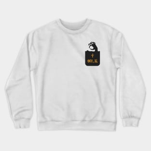 Scary Tomb Pocket Crewneck Sweatshirt